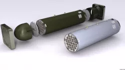 LAU-61 LAU-130 Rockert Launchers for Hydra 70 3D model