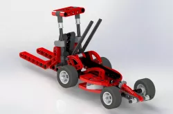 Lego 8237 Slammer Racer with Launcher