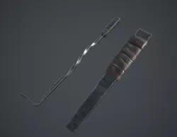 Lockpick Low-poly  3D model