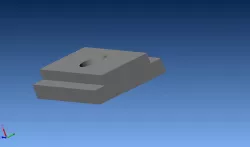Logan 400 Lathe Tool Base Mount