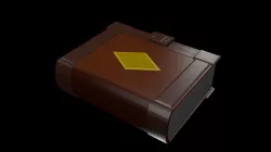 Low poly book 1 Low-poly  3D model