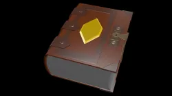Low poly book 3 Low-poly  3D model
