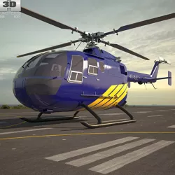 MBB Bo 105 3D model