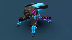 mech spider 3D model