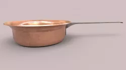 Medieval Copper Cooking Pan 1 Low-poly  3D model