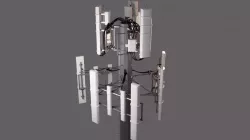 Mid-poly Cell Tower 3D model