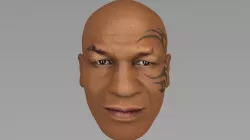Mike Tyson 3D model