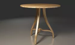 Modern 3 legs Coffee Table 3D model