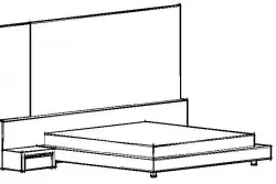 Modern Bed 3D model