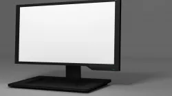 Monitor 3D model