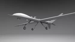 MQ9 Reaper Drone Low-poly  3D model