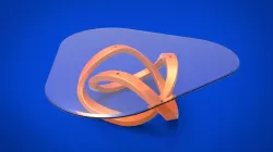 Möbius Trefoil Knot Coffee Table IV