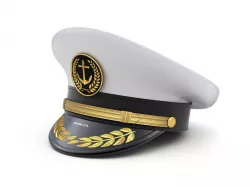 Navy Captain Hat 3D model