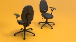 office rolling chair  3D model