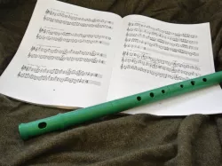 [OLD VERSION] Folk flute, alto, straight bore