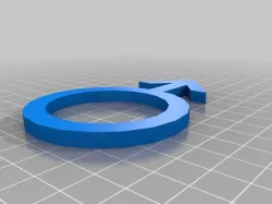 Parametric Male Symbol