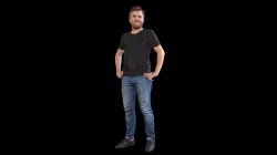 Person 5 - Guy Standing 3D model