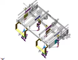 Pneumatic gate stopper