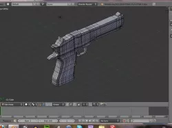 Printable Desert Eagle Pistol