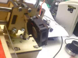 Printrbot LC fan mount (laser cut)