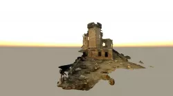 Realistic castle model 3D model