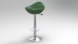 Rendering Sphere Shape Bar Stool