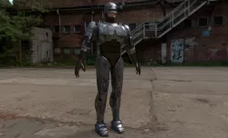 Robocop Low-poly  3D model