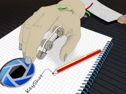 Robot Hand Keyshot Toon Challenge