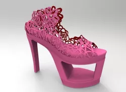 Rose Sandal 3D model