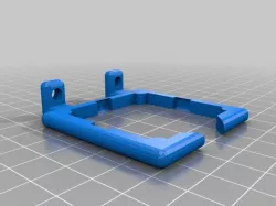 Rounded 40mm Fan Mount for NEMA 17