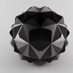 Scifi Sphere Shape Futuristic item Ship 2018 3D model