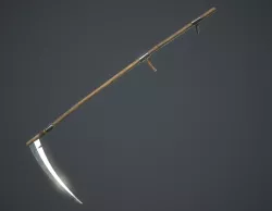 Scythe Low-poly  3D model