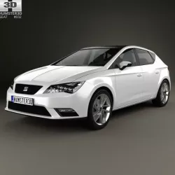 Seat Leon 2012 3D model