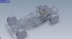 Short wheel base high aero chassis with 1300cc powerplant
