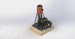 Simple Steam Engine PM 63