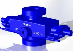 Single RAM BOP 11"-5M LXT Model Flanged