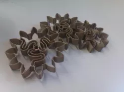 Single wall spring gear
