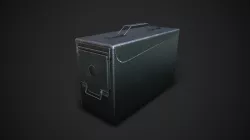 Small Ammobox Low-poly  3D model