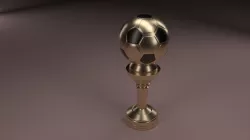 Soccer cup 3D model