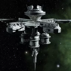 space station 3D model