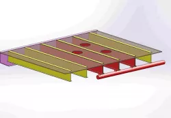 Steel Plant - Supporting Structure Mezzanine Reconstruction Design