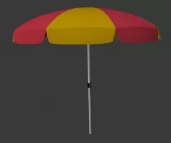 Sun Shade Low-poly  3D model
