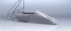 Surfacing on chassis of Fsae car