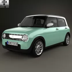 Suzuki Alto Lapin 2015 3D model