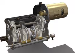 Tamiya King Hauler: Gear Box