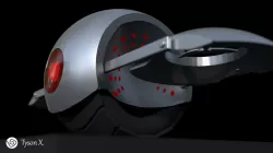 Tau - Little Drone Robot 3D model