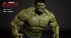 The Hulk 3D model