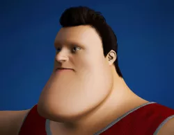 Toon Guy 3D model