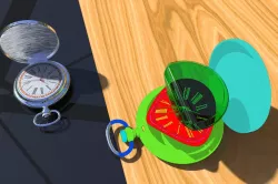 Tooned 1899 style pocket watch for KS 4.1 toon challenge.