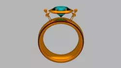 UFO ring  3D model